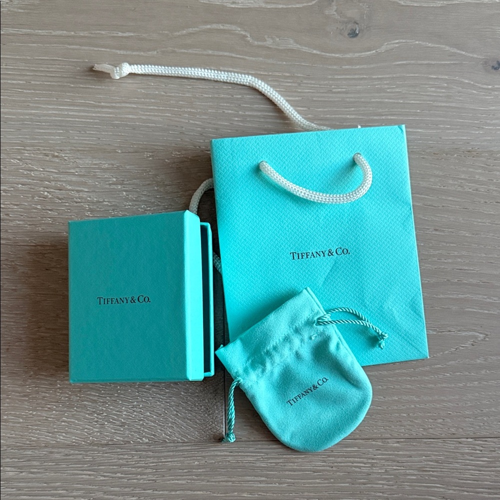 Tiffany & Co. Blue Box and Pouch Set